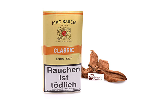 Mac Baren Classic Loose Cut Pfeifentabak 50g Pouch Mac Baren Classic Loose Cut Pfeifentabak 50g Pouch